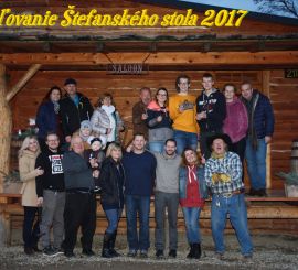 Vypoaľovanie štefanského stola 2017