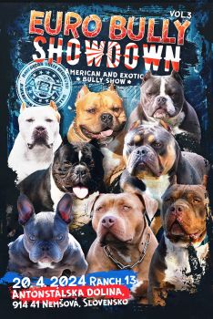 HALA - Výstava psov American Bully Slovakia