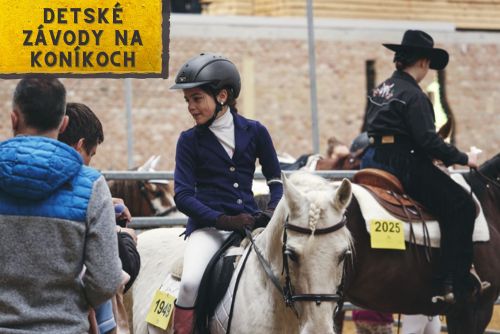 HALA - Detské závody na koníkoch - drezúra sawrr championat - reining (SAWRR)
