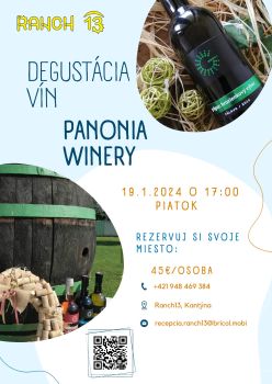 KANTÝNA - Degustácia vín vinárstva PANONIA WINERY