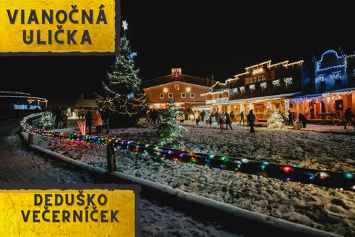🎄 2. Adventná Nedeľa - Vianočná Ulička 17:00-20:00 Deduško Večerníček 📖