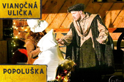 🎄 Vianočná Ulička 17:00-20:00 Popoluška 👠