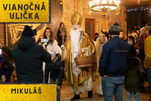 🎅 Mikuláš - Vianočná Ulička 17:00-20:00 🎄