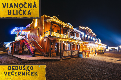 🎄 4. Adventná Nedeľa - Vianočná Ulička 17:00-20:00 Deduško Večerníček 📖