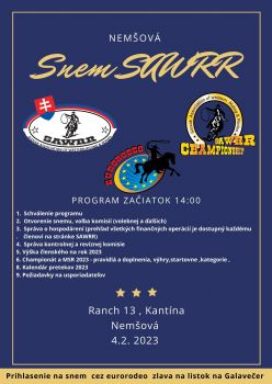 KANTÝNA-Snem SAWRR 14:00