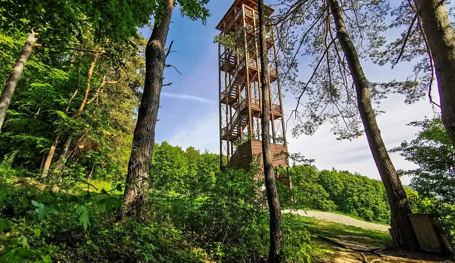 Trenčianska Závada - Rozhledna Malá Jelenec