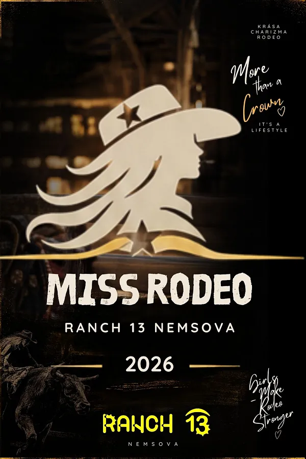 👑 Predstavujeme vám prvé Miss Rodeo Ranch 13 2026