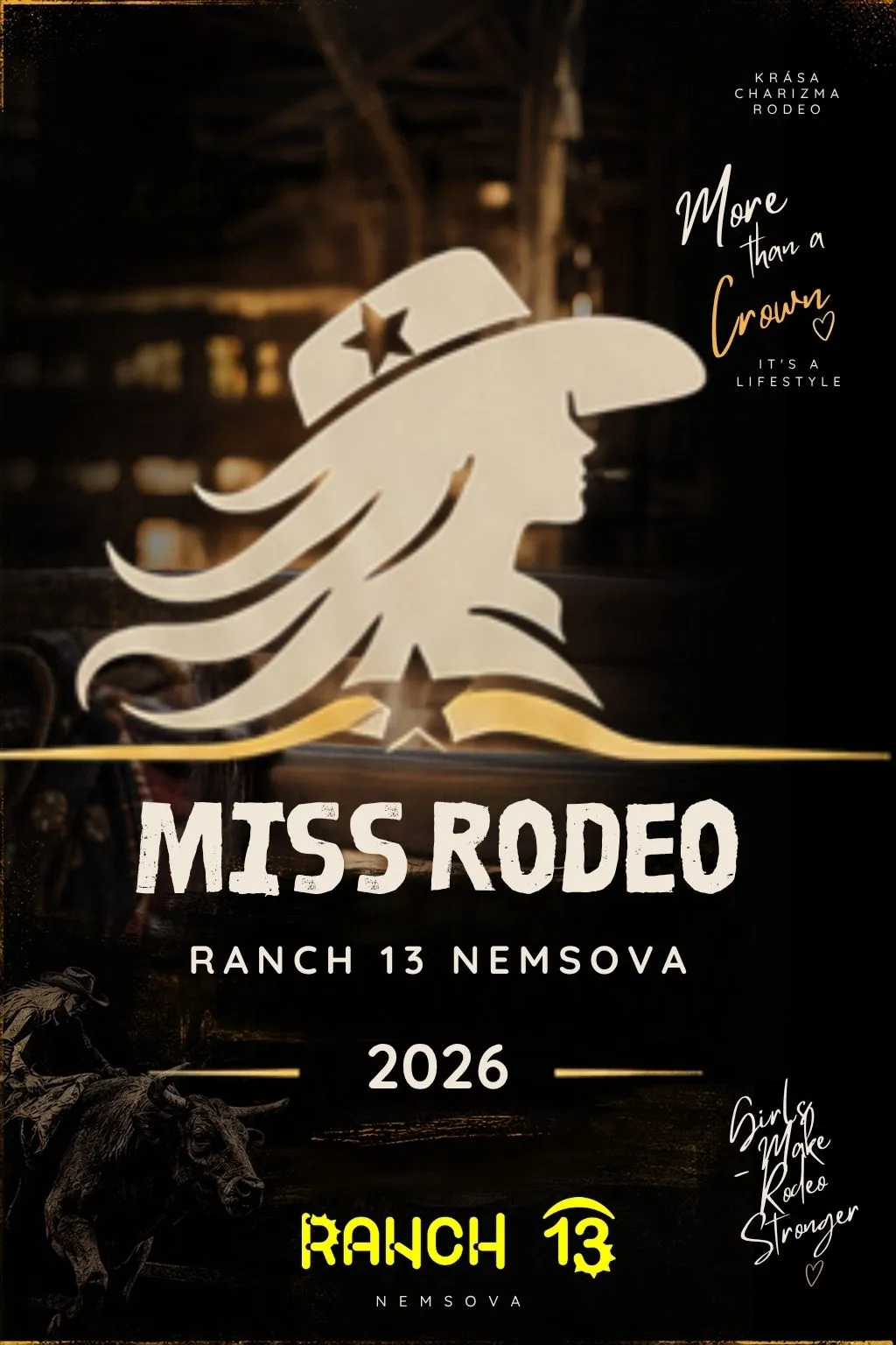 👑 Predstavujeme vám prvé Miss Rodeo Ranch 13 2026
