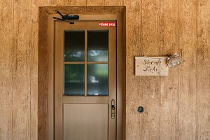 Pokoj lady Kiki v patře